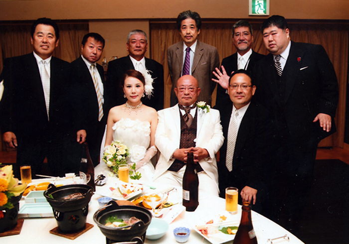 田中会長結婚式